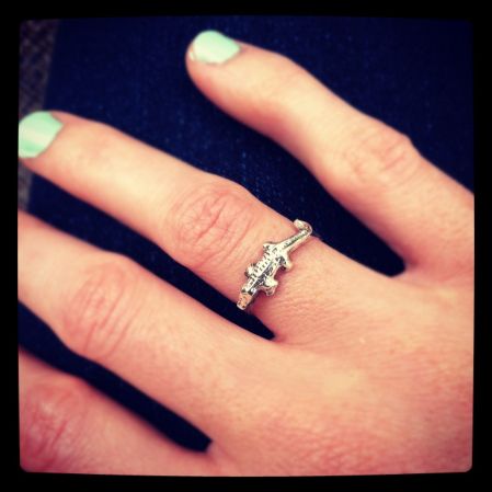 alligator ring