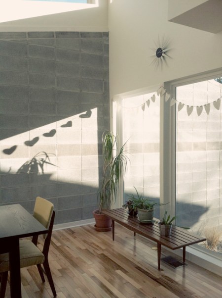 Valentine's Day paper heart banner made from an old poetry book - myMCMlife.com