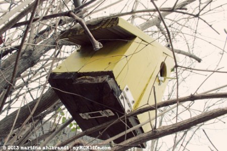 Mid-Century Modern Birdhouse - myMCMlife.com