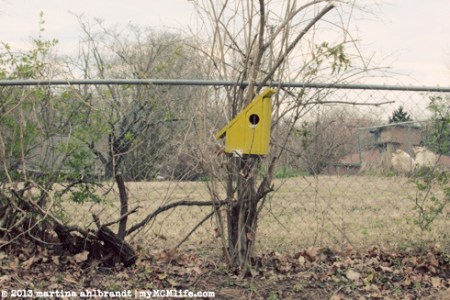 Mid-Century Modern Birdhouse - myMCMlife.com